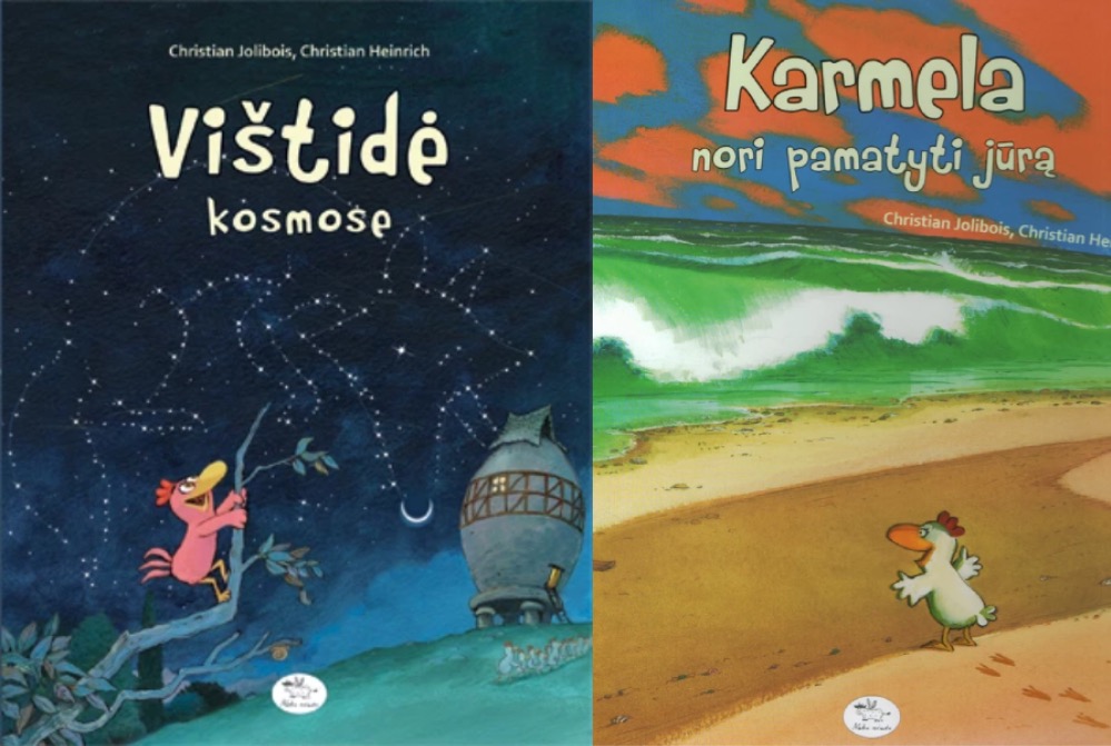 Vištidė kosmose + Karmela nori pamatyti jūrą