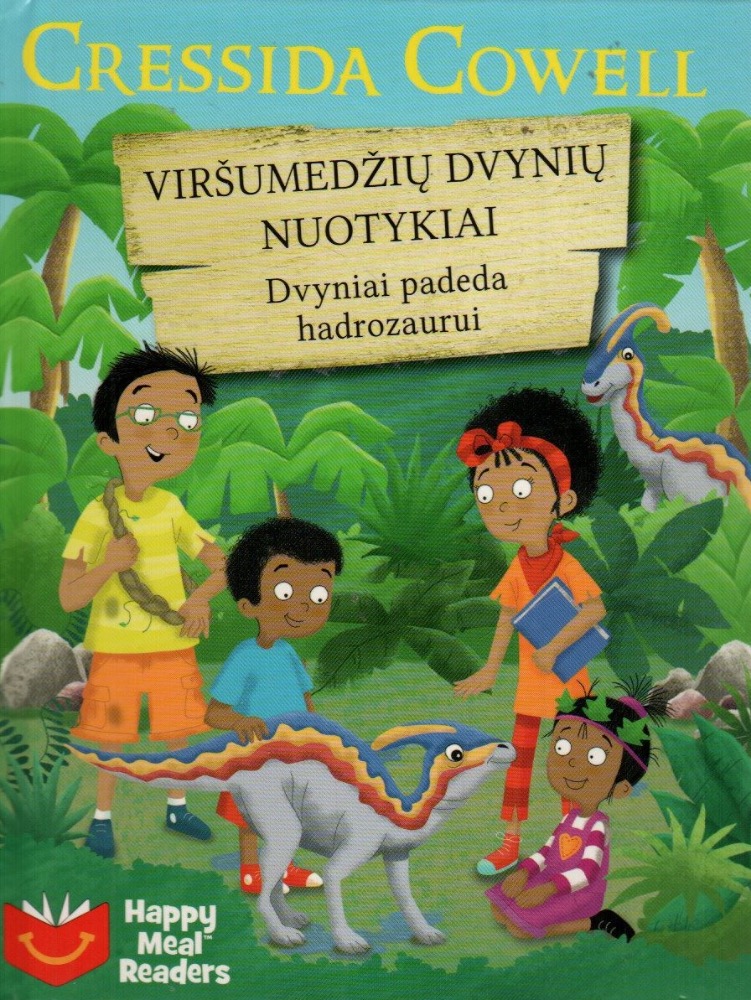 Viršumedžių dvynių nuotykiai. Dvyniai padeda hadrozaurui