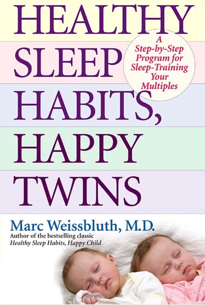 Healthy sleep habits, happy twins