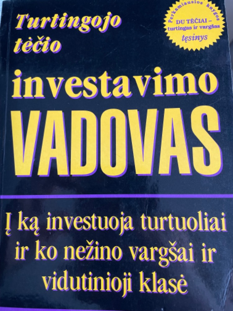 Turtinto tėčio investavimo vadovas