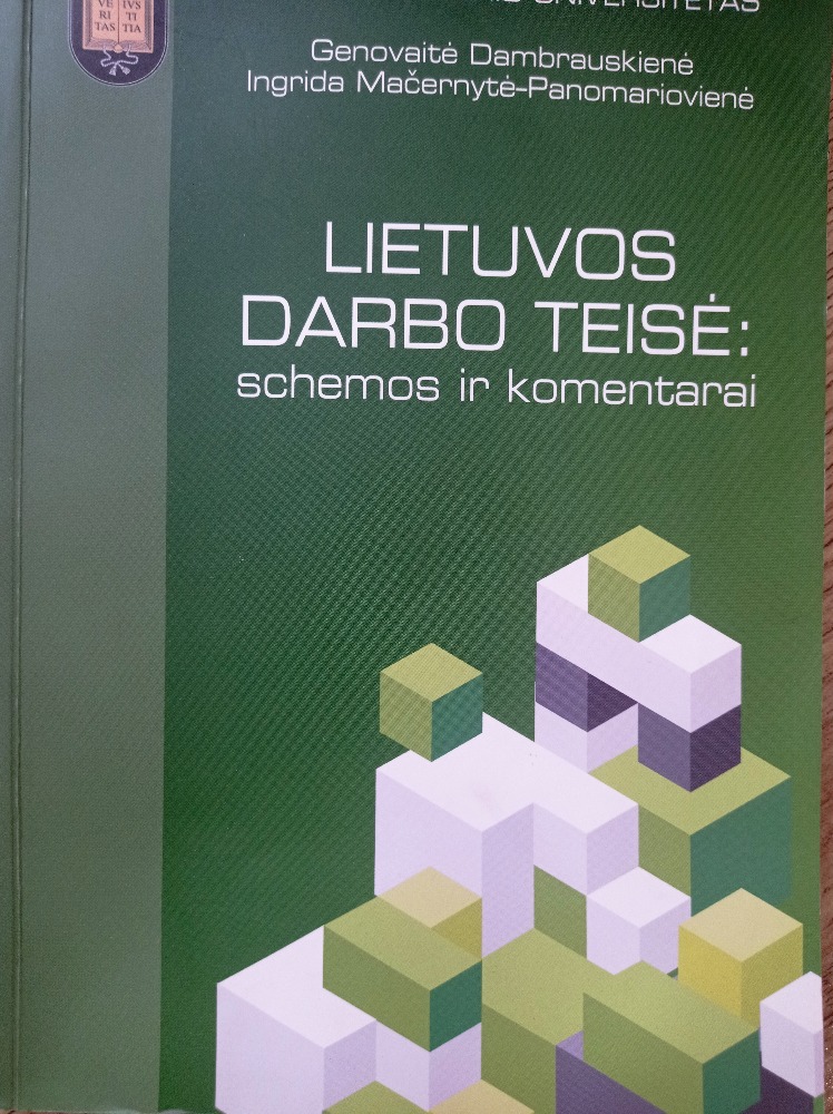 Lietuvos darbo teisė: schemos ir komentarai 