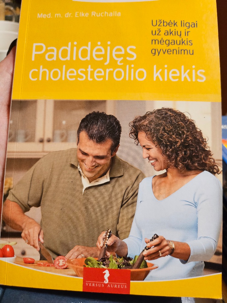 Padidėjęs cholesterolio kiekis 