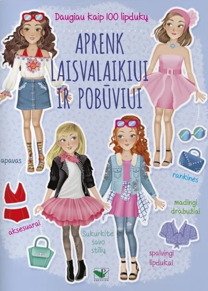 Aprenk laisvalaikiui ir pobūviui. Daugiau kaip 100 lipdukų
