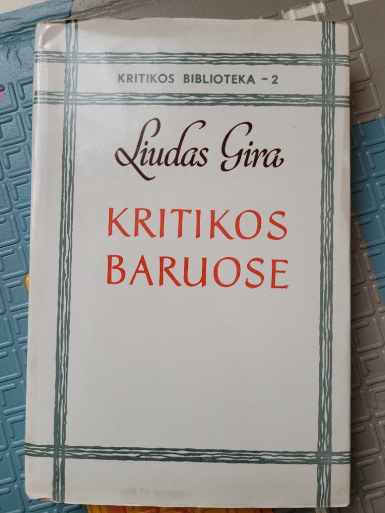 Kritikos baruose