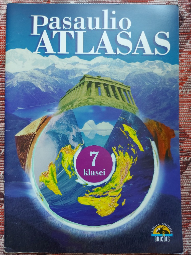 Pasaulio atlasas 7 klasei