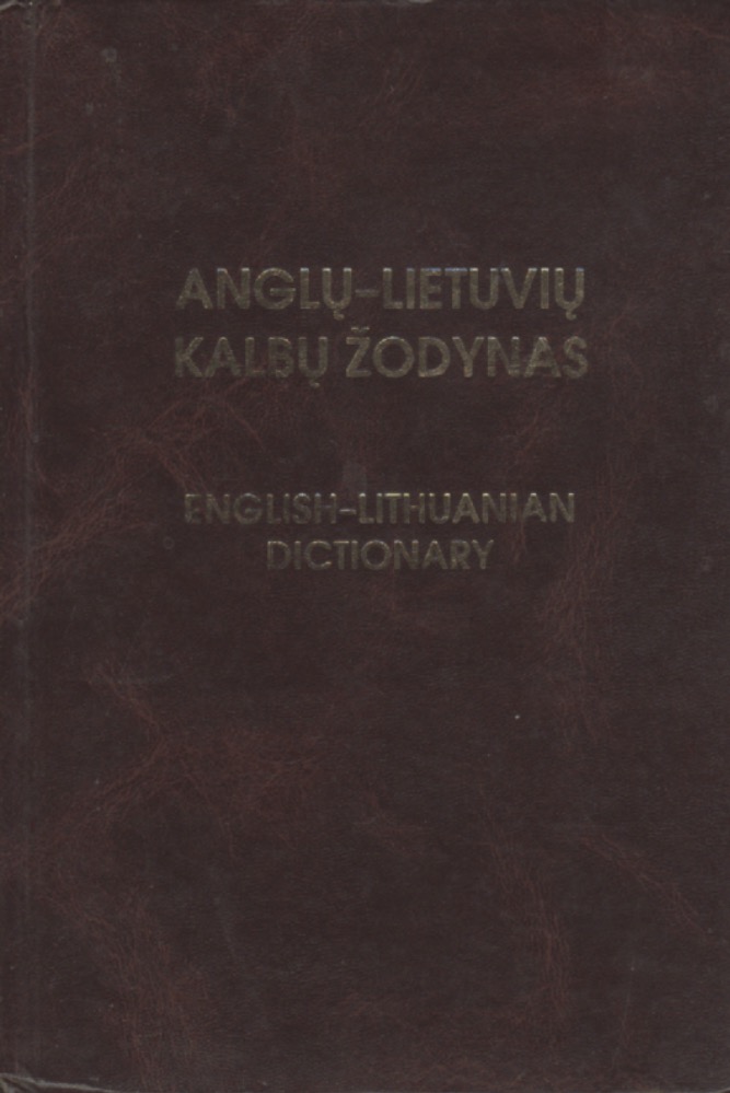 Anglų-lietuvių kalbų žodynas