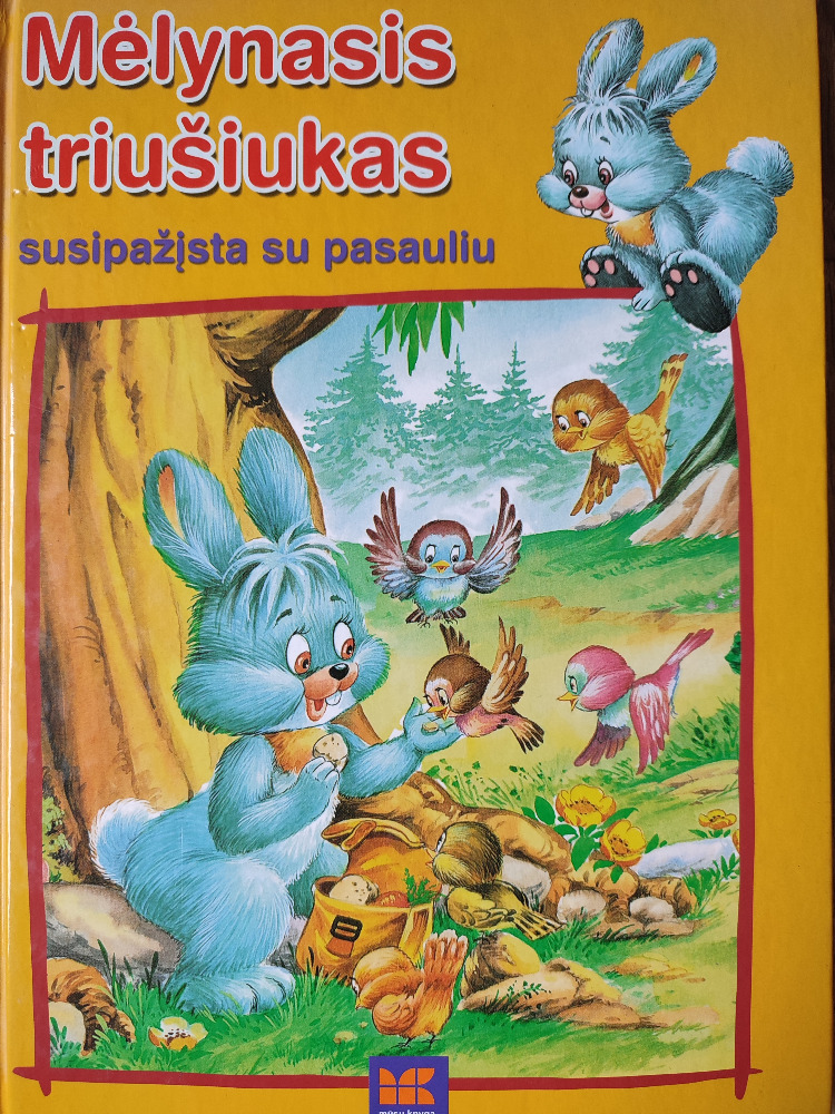 Mėlynasis triušiukas susipažįsta su pasauliu
