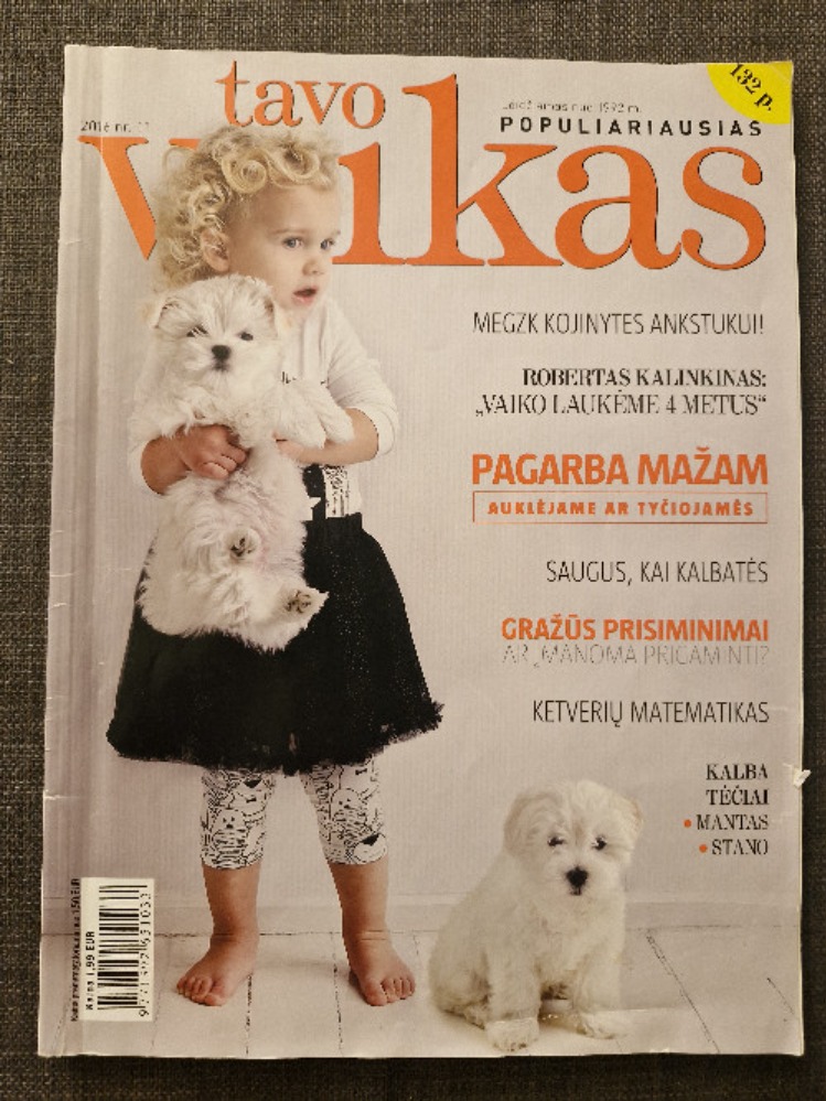 Tavo vaikas 2016m. Nr.11