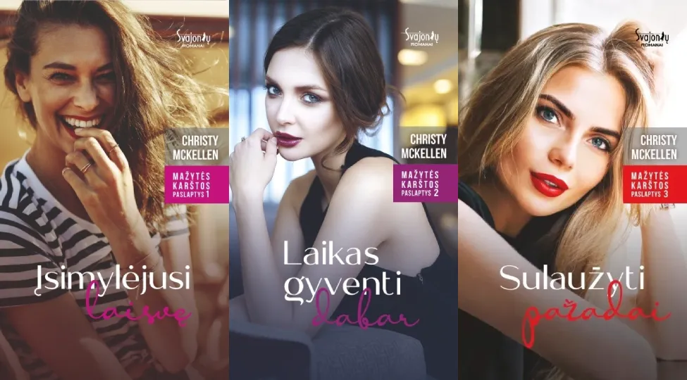 Mažytės karštos paslaptys (3 knygos)