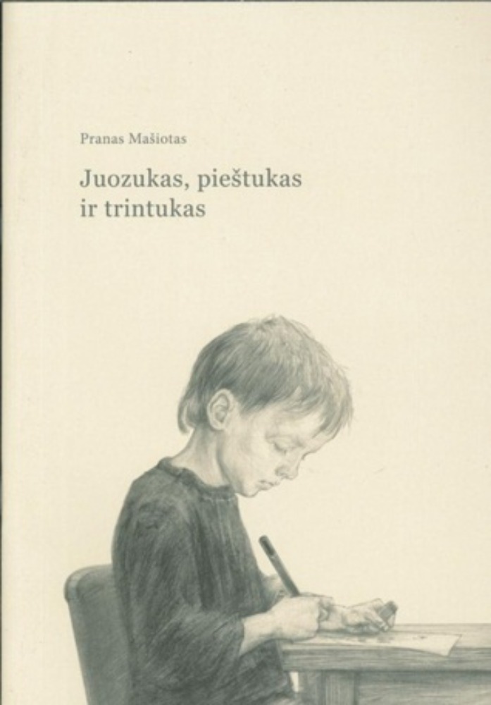 Juozukas, pieštukas ir trintukas
