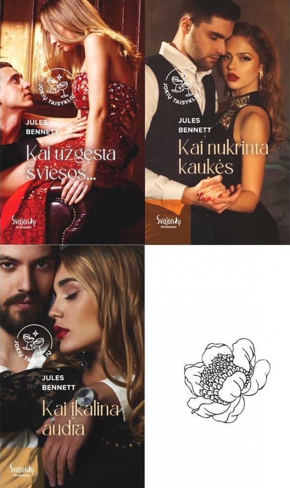 Trijų knygų serija „Jokių taisyklių“