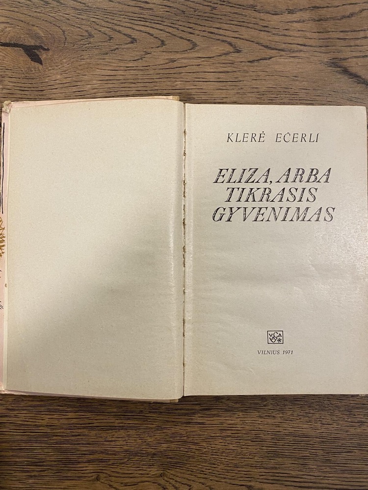 Eliza, arba tikrasis gyvenimas