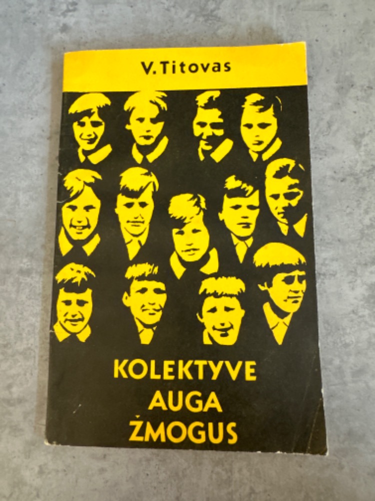 Kolektyve auga žmogus