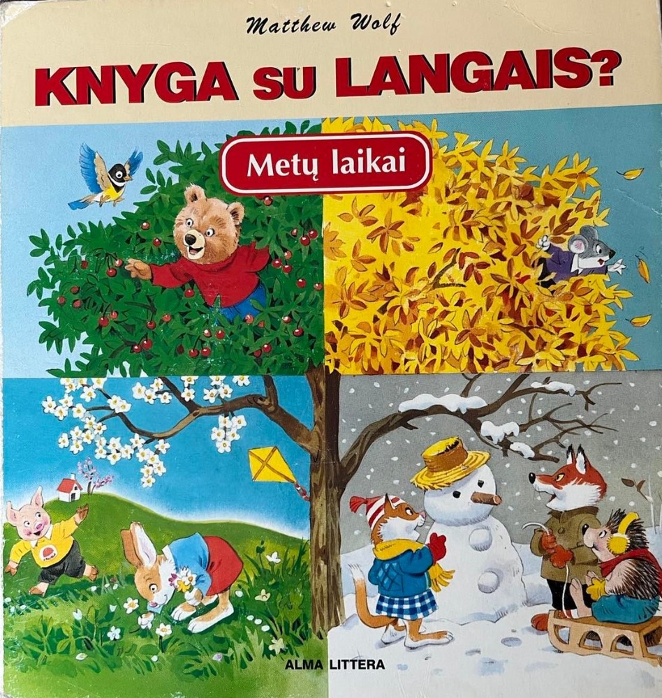 Knyga su langais?