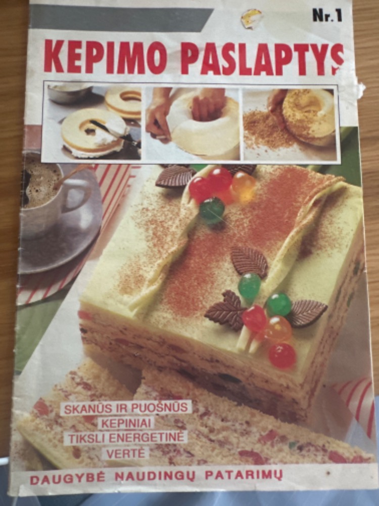 Kepimo paslaptys Nr. 1