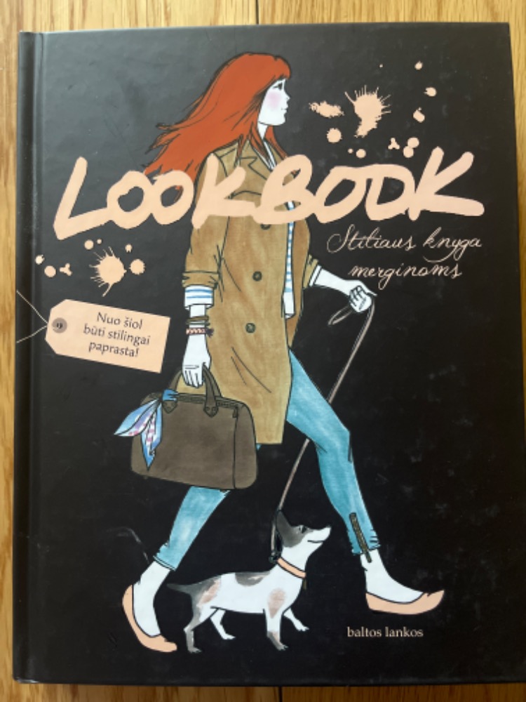 Look Book stiliaus knyga merginoms 