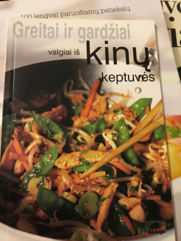 Greitai ir gardžiai valgiai iš kinų keptuvės