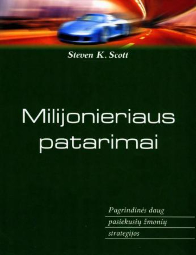 Milijonieriaus patarimai