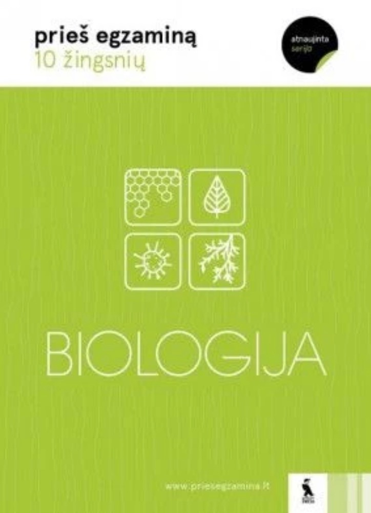 10 žingsnių prieš egzaminą biologija