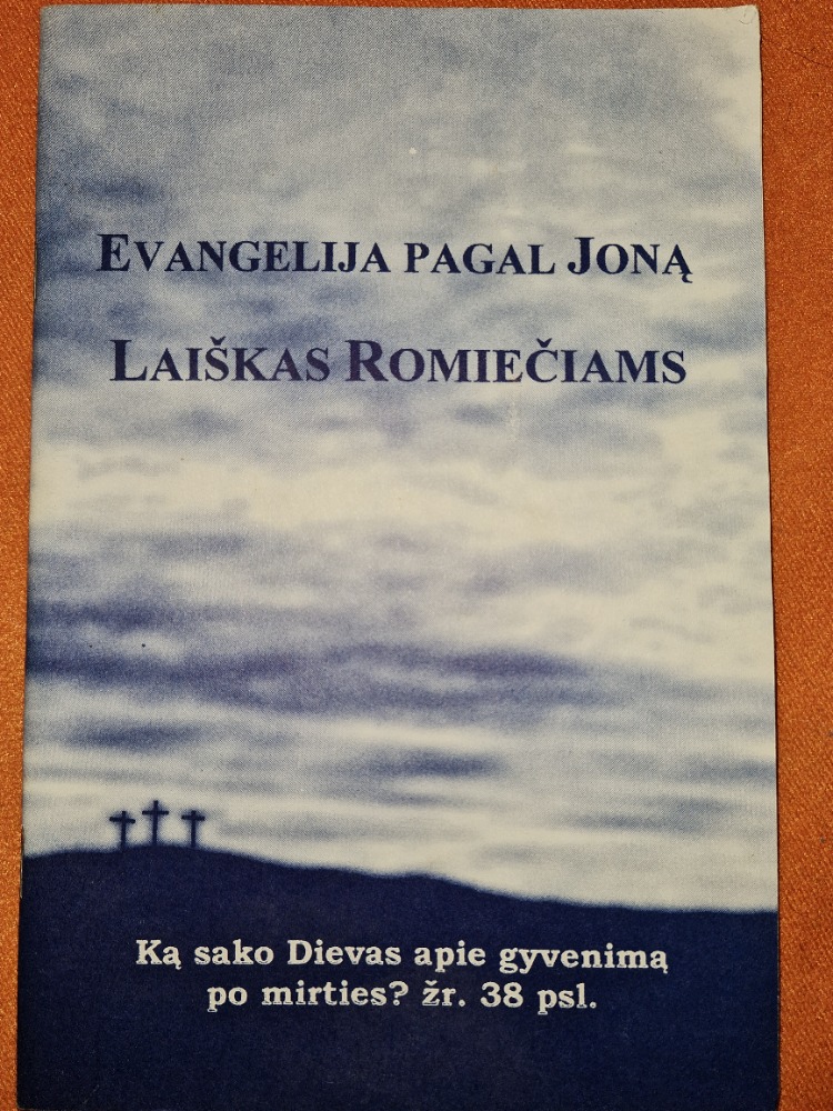 Evangelija pagal Joną ir laiškas romiečiams