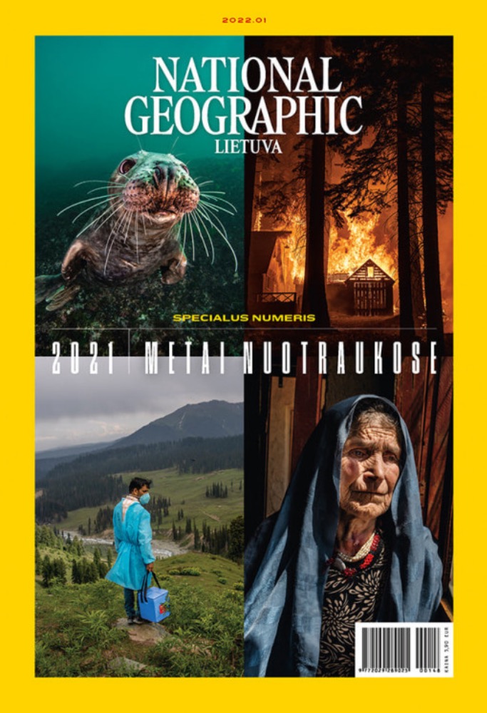 National Geographic Lietuva 2022.01: 2021 metai nuotraukose