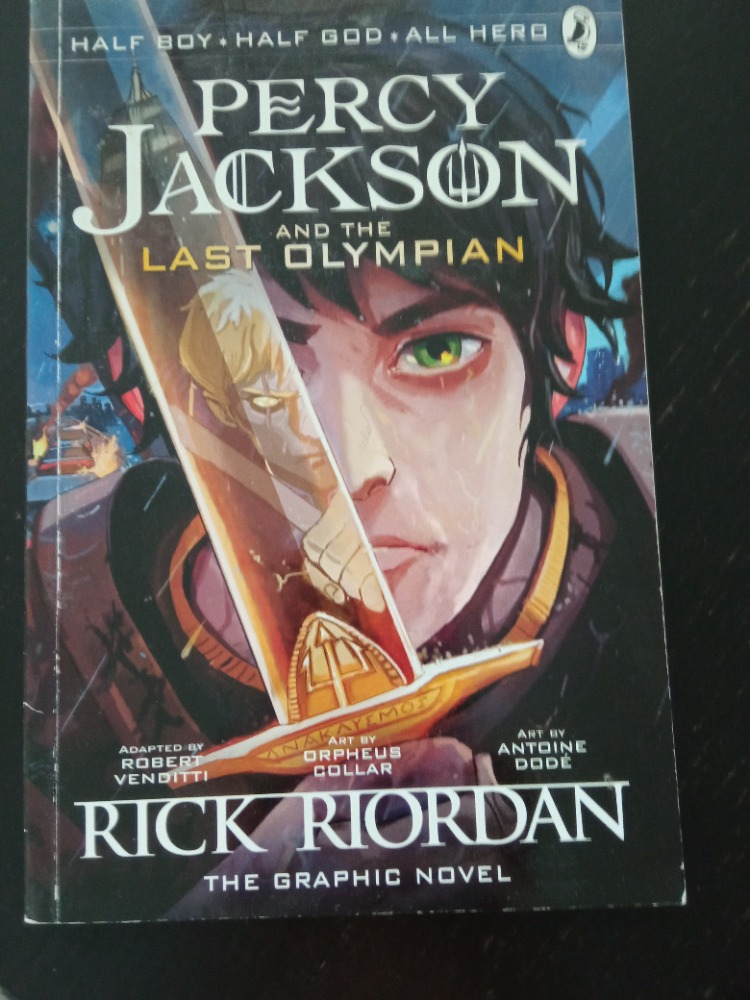 Percy Jackson and the last Olympian (komiksai)