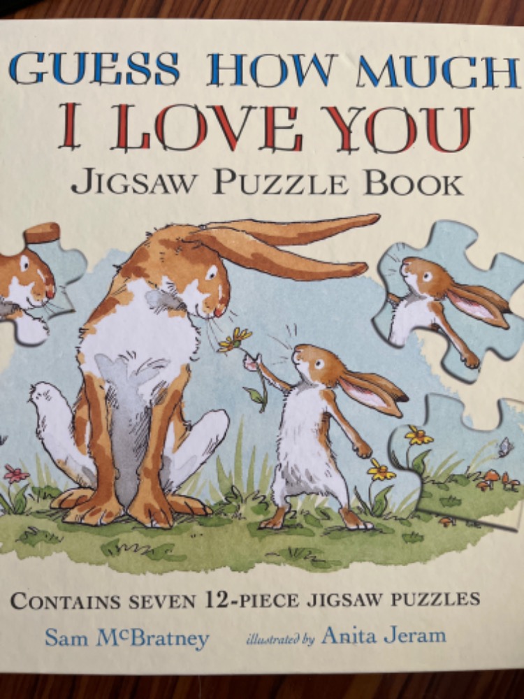 Guess how much I love you Jigsaw puzzle book