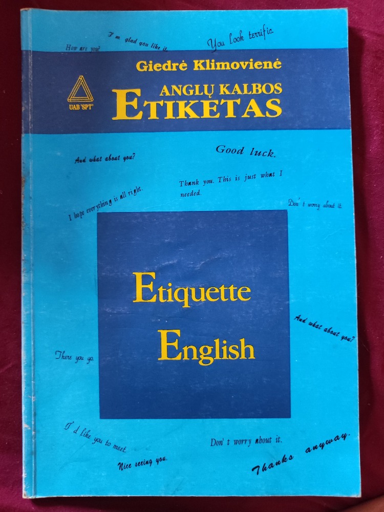 Anglų kalbos etiketas