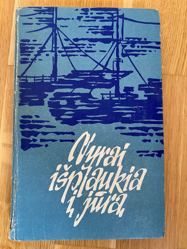 Vyrai išplaukia į jūra