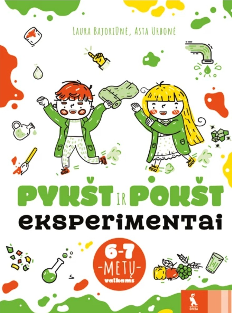 PYKŠT POKŠT eksperimentai. Priešmokyklinukams