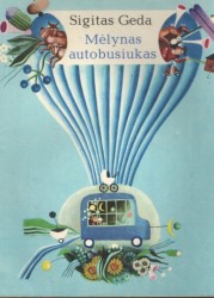 Mėlynas autobusiukas