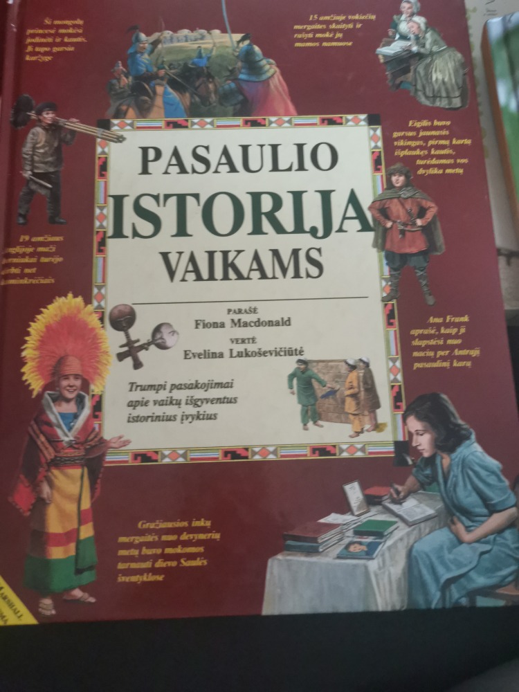 Pasaulio istorija vaikams