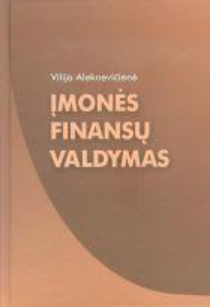 Įmonės finansų valdymas