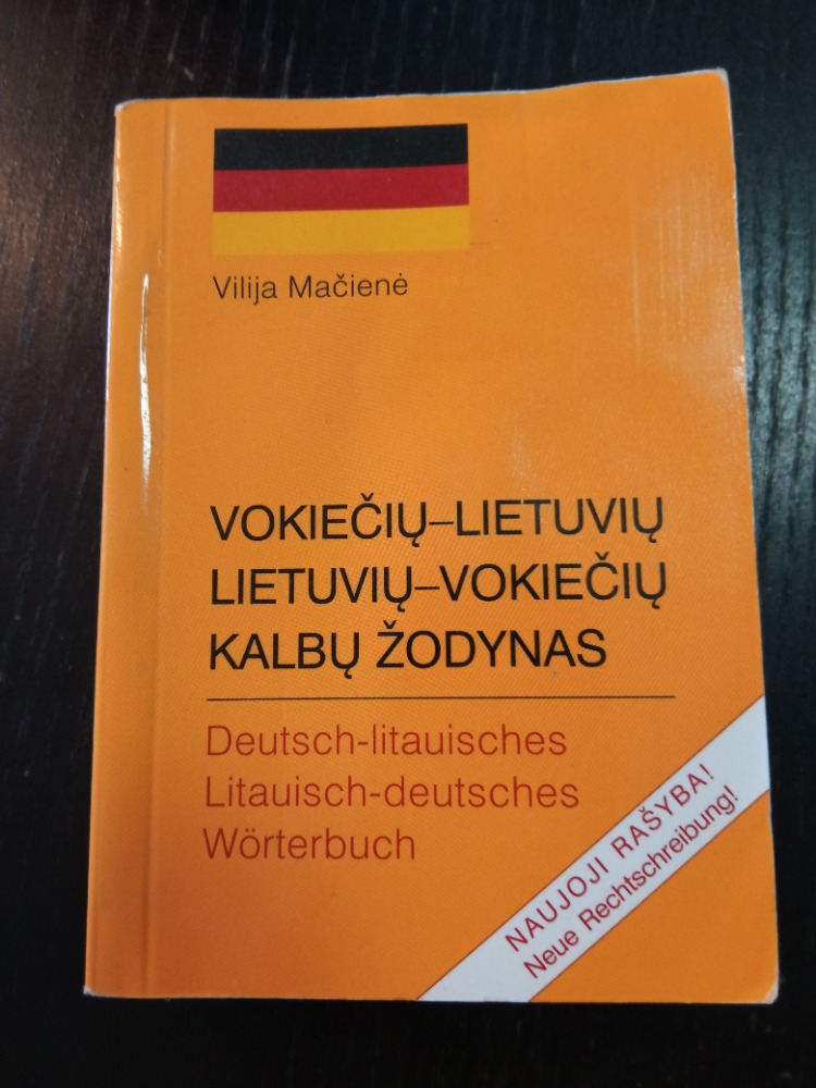 Vokiečių-lietuvių lietuvių-vokiečių kalbų žodynas (kišeninis)