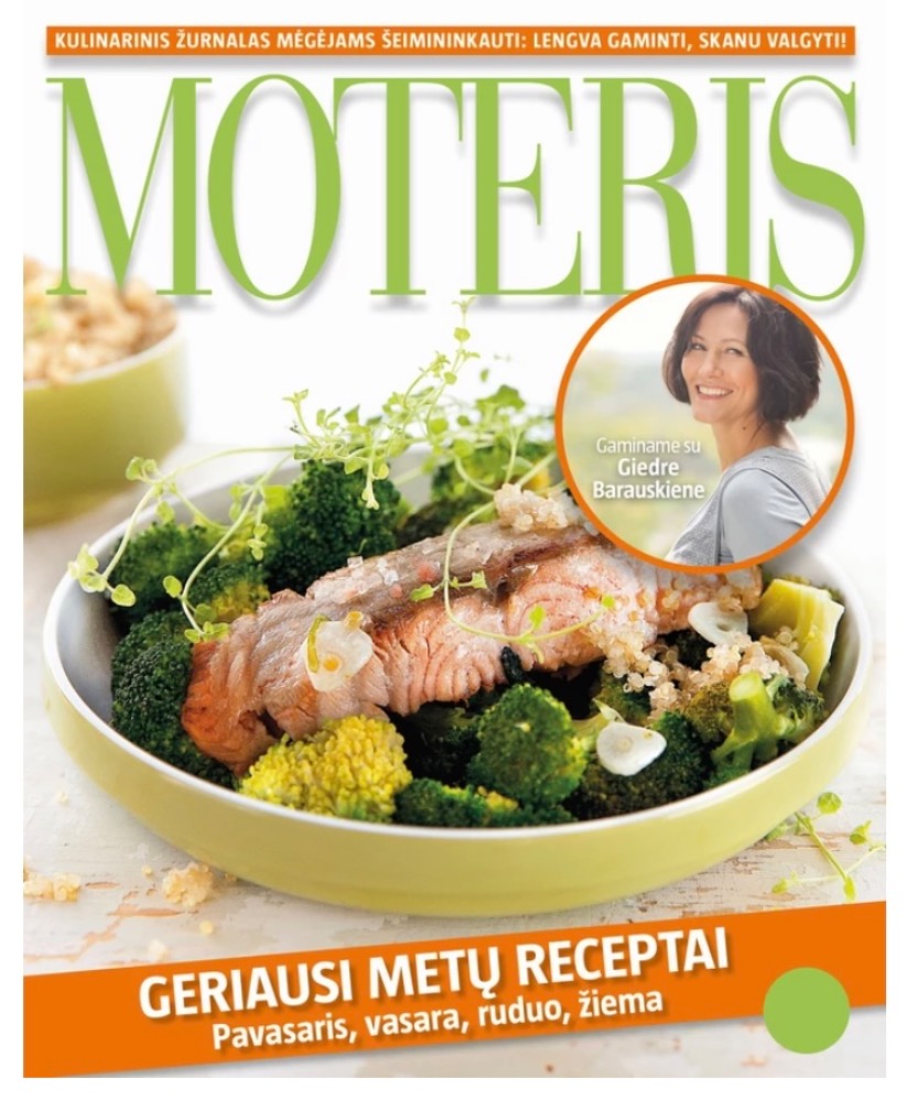 Moteris. Geriausi metų receptai