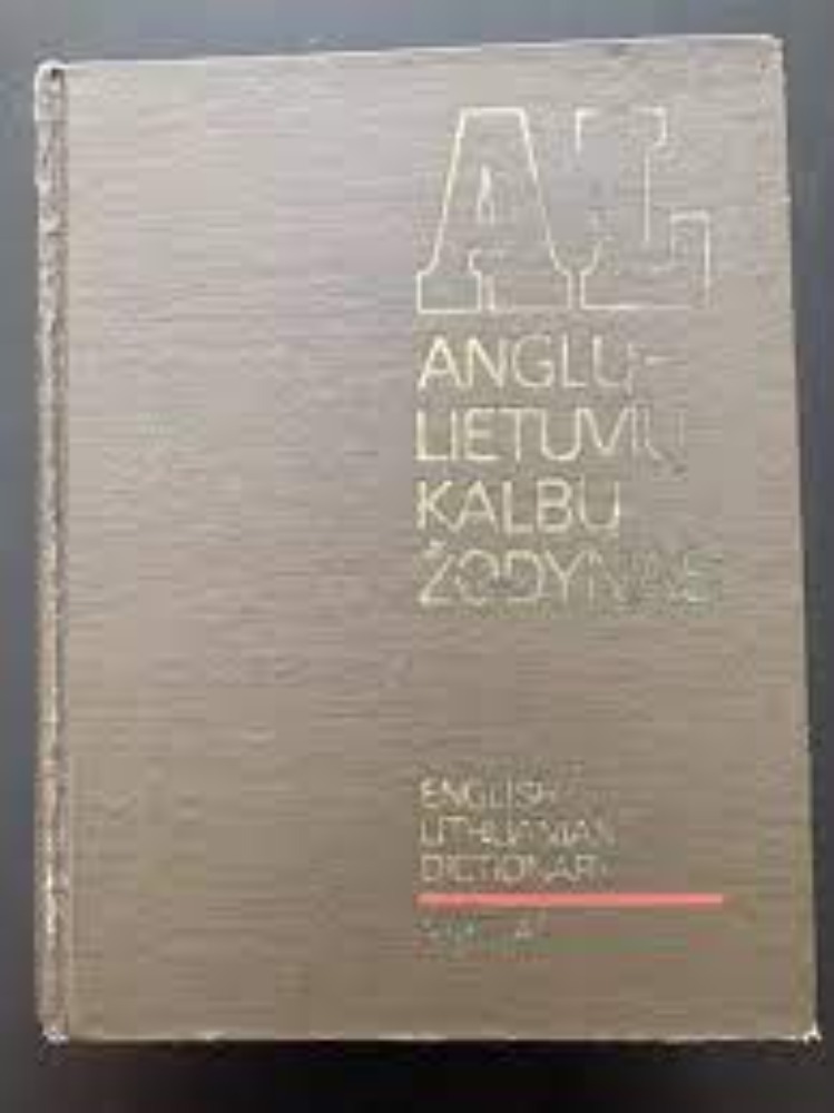 Anglų-lietuvių kalbų žodynas