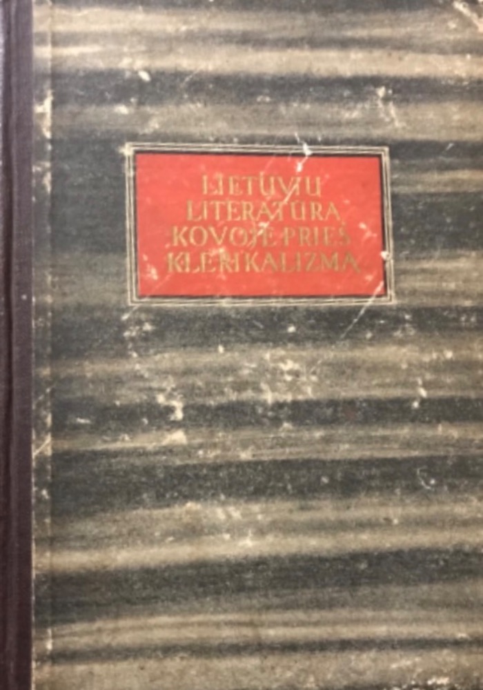 Lietuvių literatūra kovoje prieš klerikalizmą