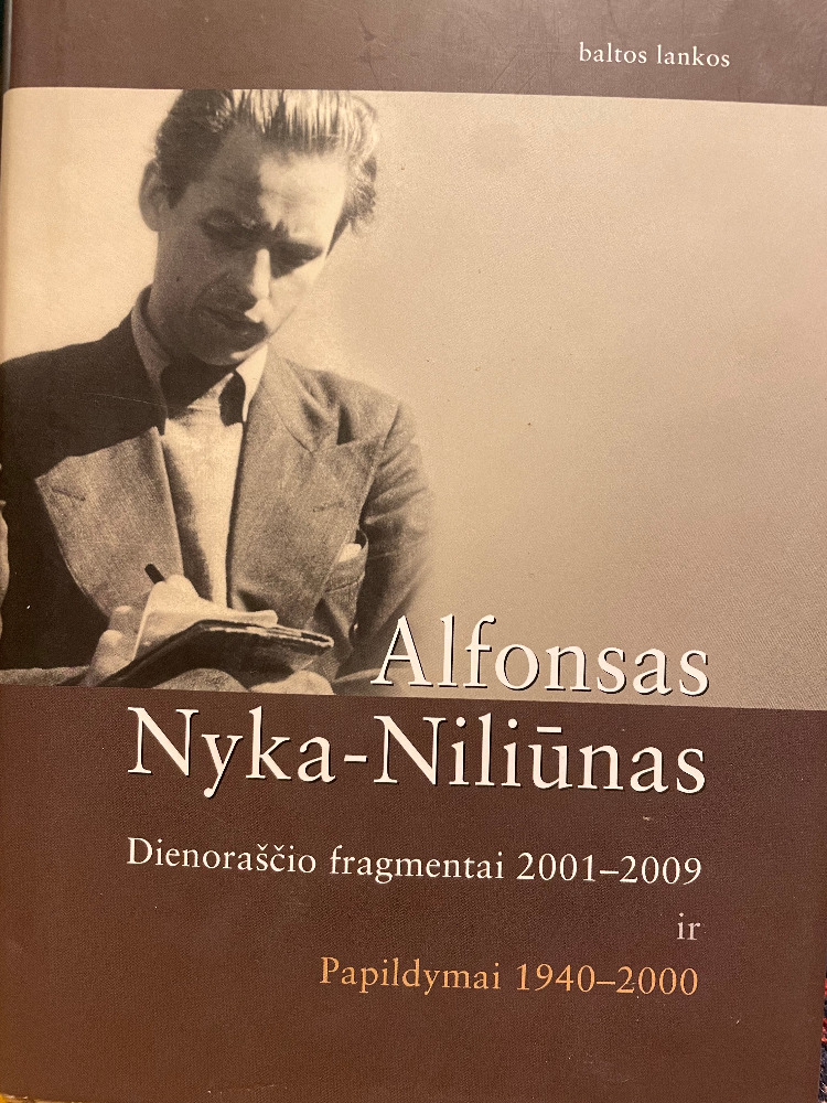 Dienoraščio fragmentai 2001-2009 ir papildymai 1940-2000