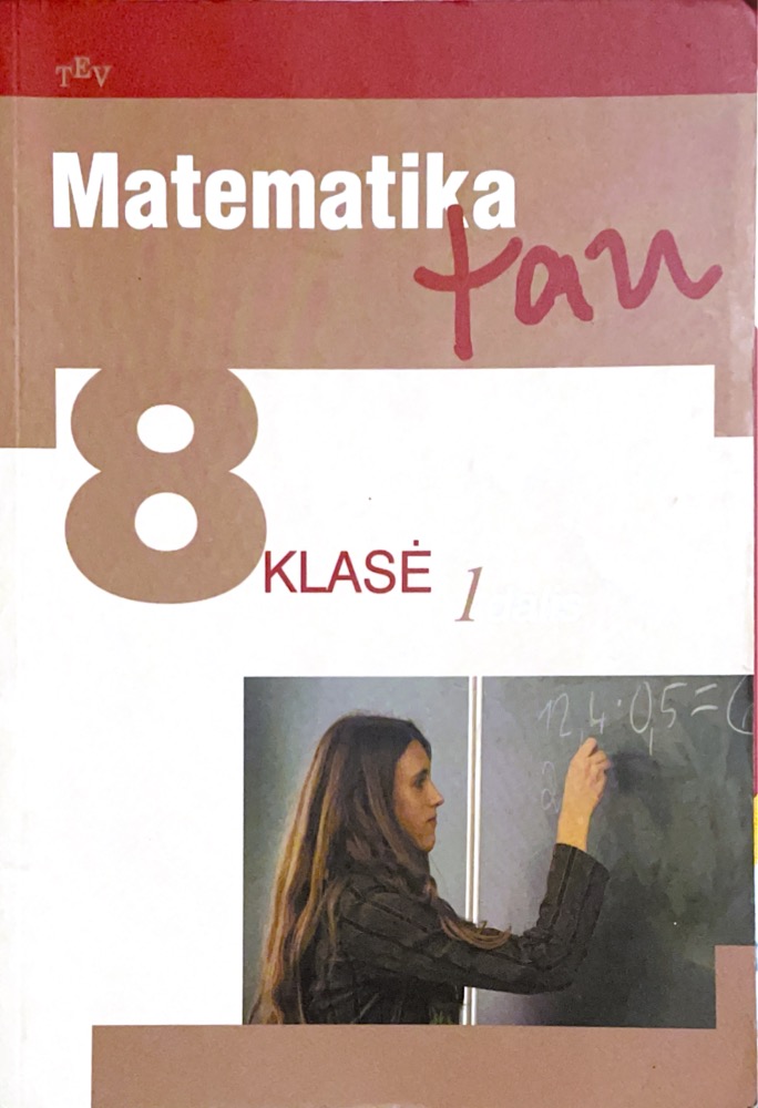Matematika Tau 8 klasė Vadovėlis