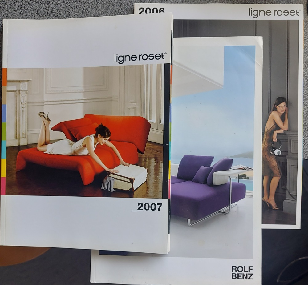 Katalogai: Ligne roset ir Rolf Benz