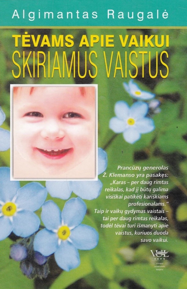 Tėvams apie vaikui skiriamus vaistus