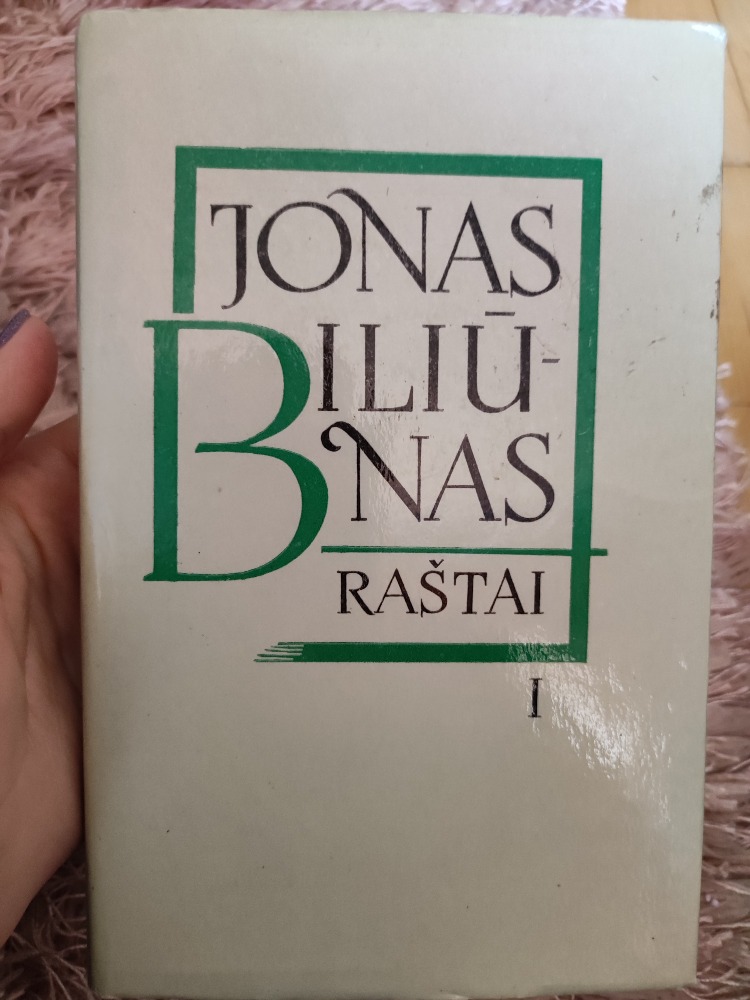 Raštai, 1 tomas