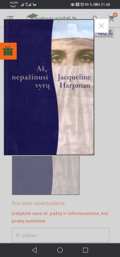 Aš, nepažinusi vyrų