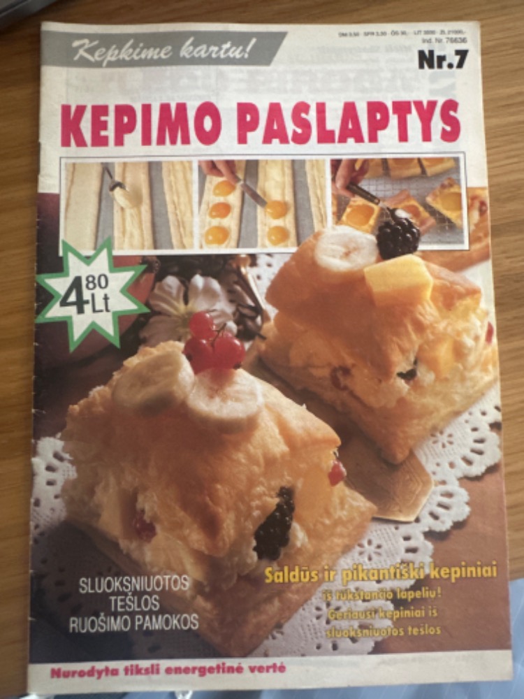 Kepimo paslaptys Nr. 7
