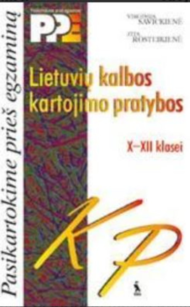 Lietuvių kalbos kartojimo pratybos 10-12 klasei