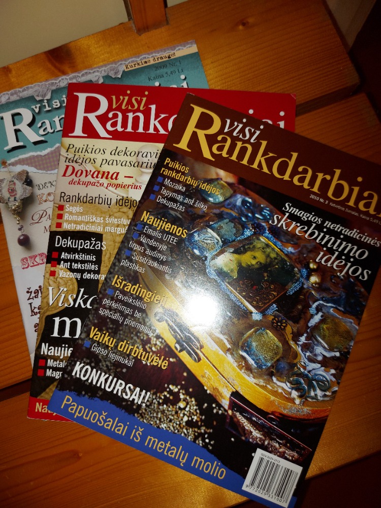 Visi rankdarbiai Nr. 1, Nr. 2, Nr. 3
