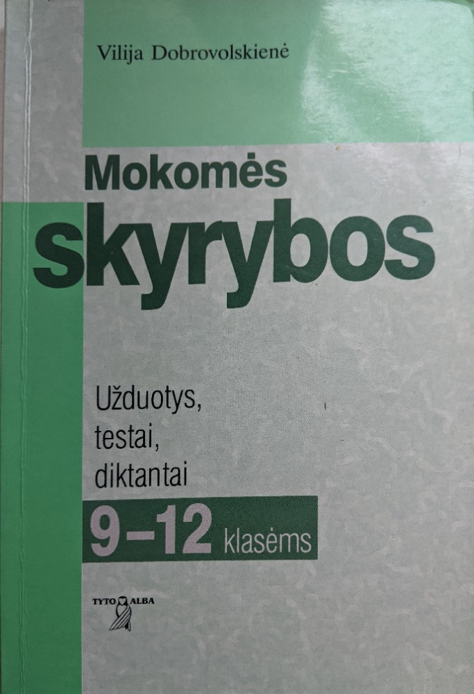 Mokomės skyrybos