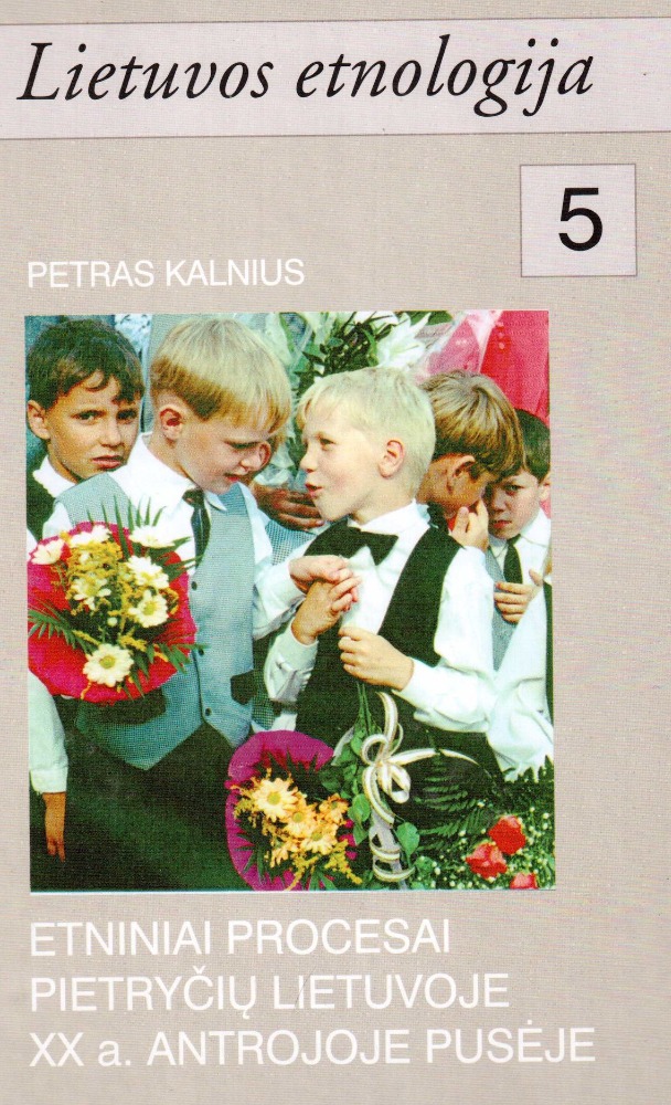  LIETUVOS ETNOLOGIJA 5. Etniniai procesai Pietryčių Lietuvoje XX a. antrojoje pusėje