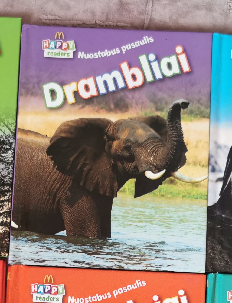 Nuostabus pasaulis. Drambliai