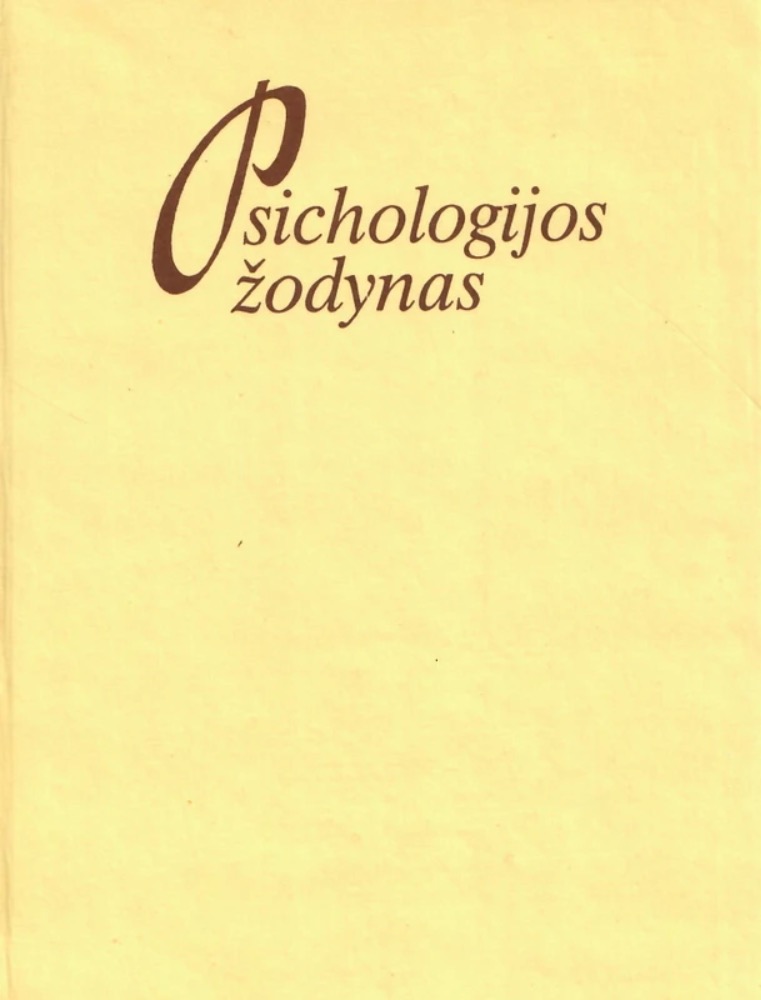 Psichologijos žodynas